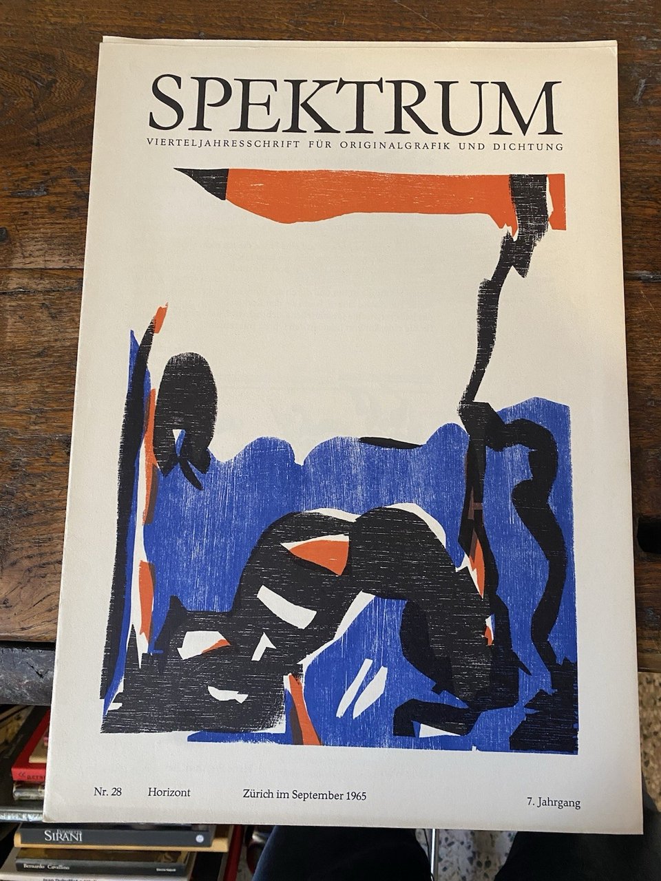 AA.VV. Spektrum Nr. 28 Zurich September 1965 | Immagine principale