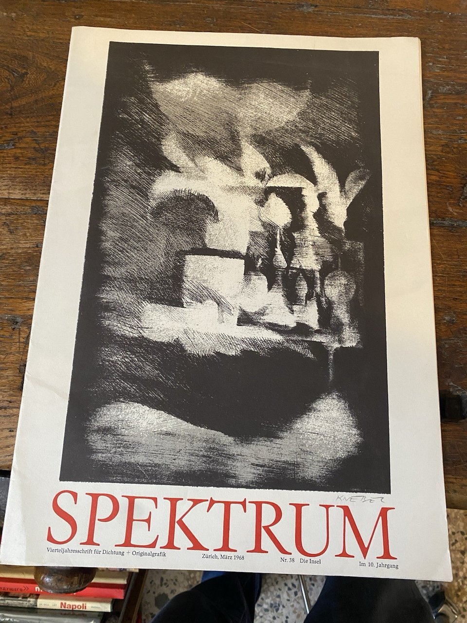 AA.VV. Spektrum Nr. 38 Zurich Marz 1968 | Immagine principale