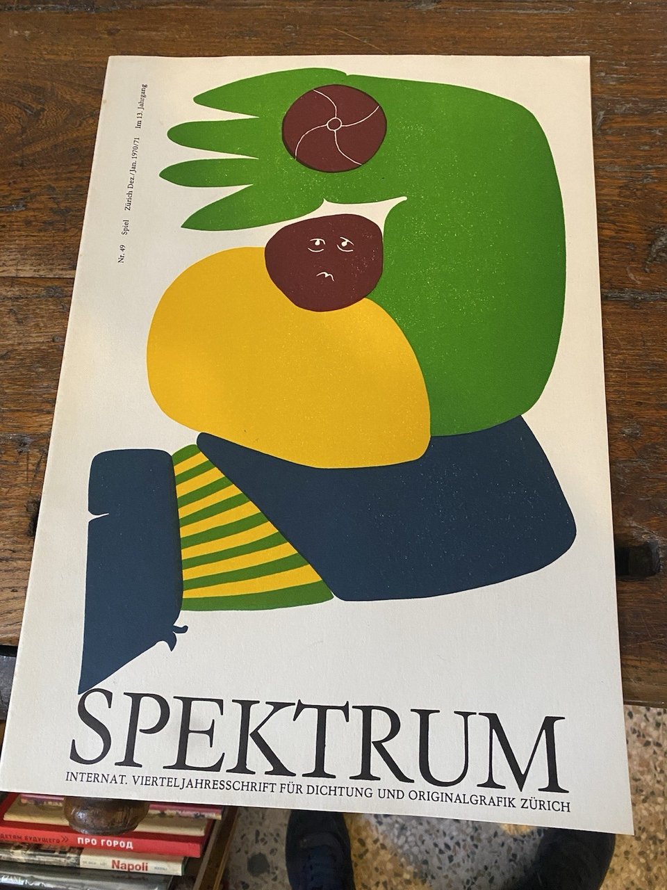 AA.VV. Spektrum Nr. 49 Zurich Dez./Jan. 1970/71 | Immagine principale