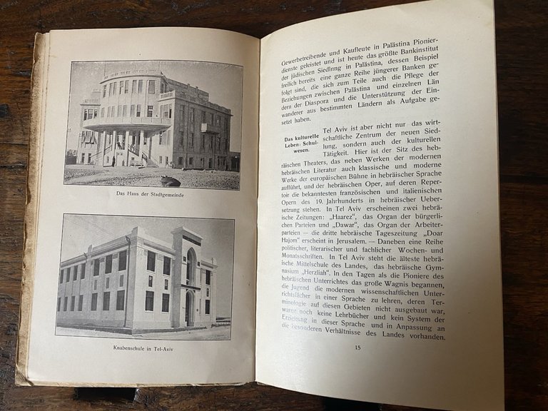 AA.VV. Tel-aviv Keren Jerusalem Hayesod 1926
