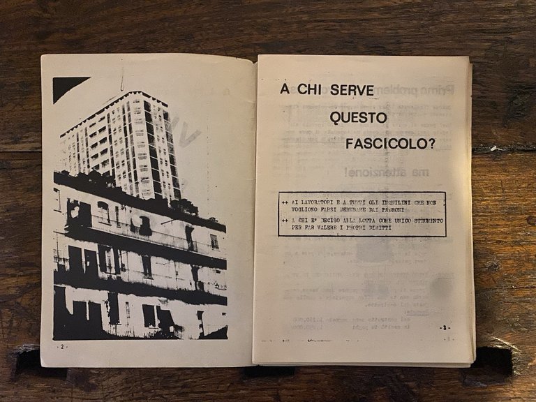 AA.VV. Via la paura!! Nunero unico Collettivo di quartiere Romana-Vigentina