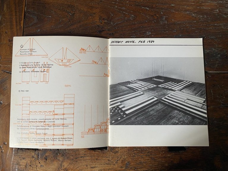 Acconci Vito Milano Padiglione d'Arte Contemporanea 1981