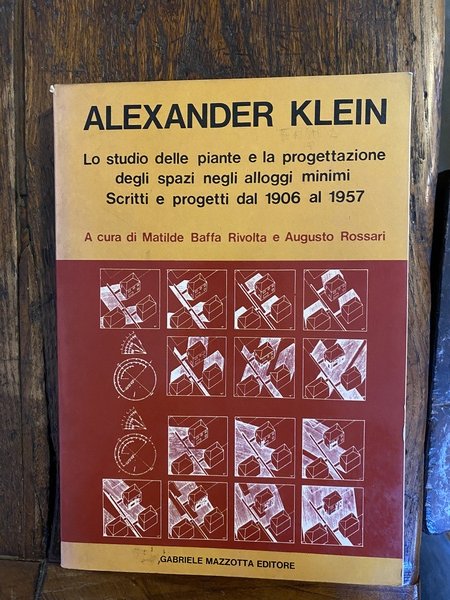 Alexander Klein Lo studio delle piante e la progettazione degli …