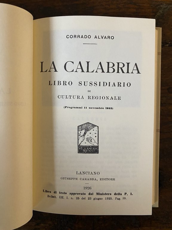 Alvaro Corrado La Calabria Libro sussidiario - Calabria Iiriti 2003 | Immagine Gallery 2