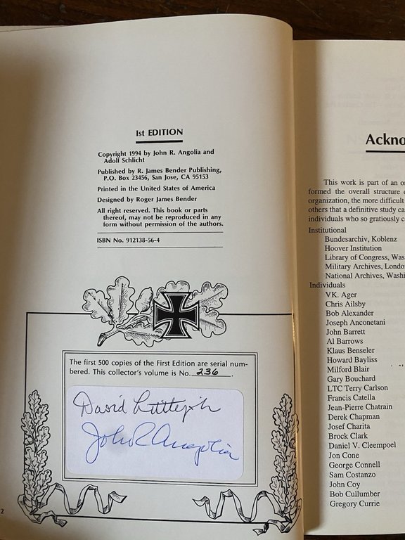 Angolia John R. Littlejohn David NSKK NSFK Uniforms, Organisation & … | Immagine Gallery 2