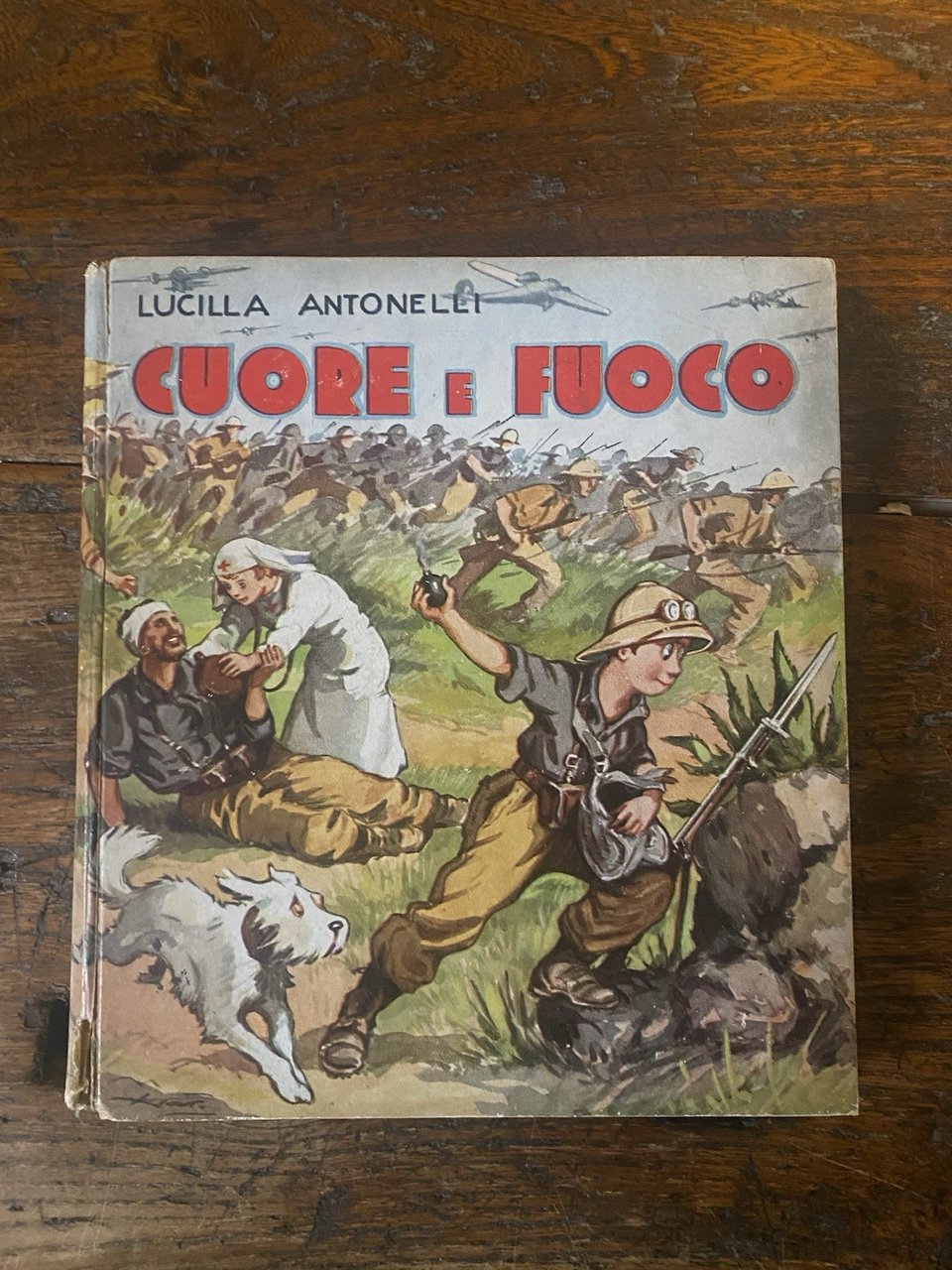 Antonelli Lucilla Cuore e fuoco Milano Calzificio Santagostino 1937
