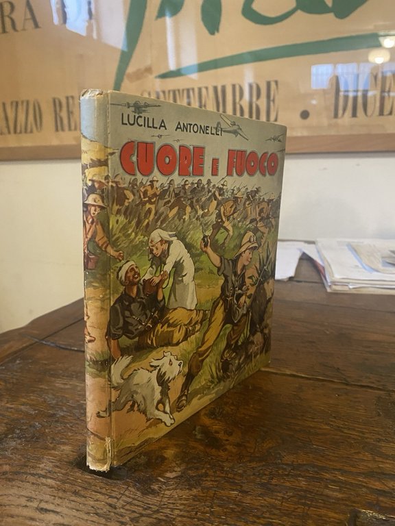 Antonelli Lucilla Cuore e fuoco Milano Calzificio Santagostino 1937