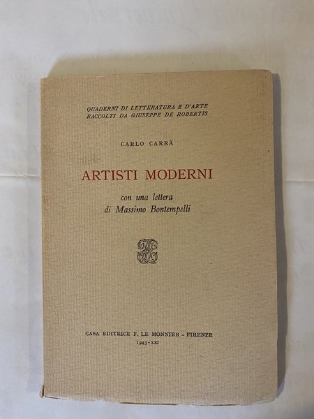 Artisti moderni