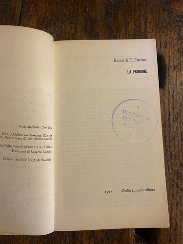 Autografato Beck Julian Malina Judith Brown Kenneth H. La prigione …