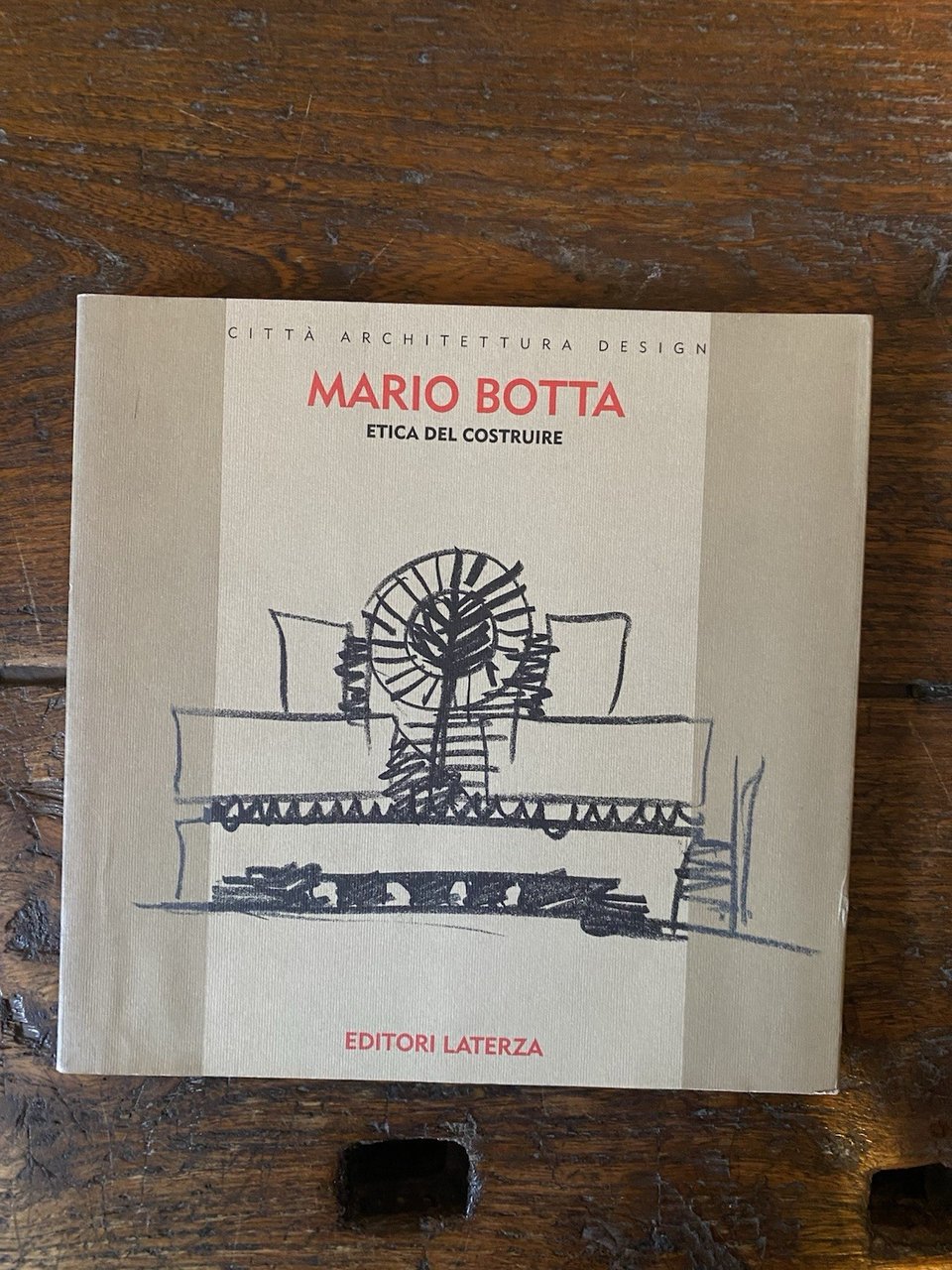 Autografato Botta Mario Etica del costruire Bari Laterza 1996