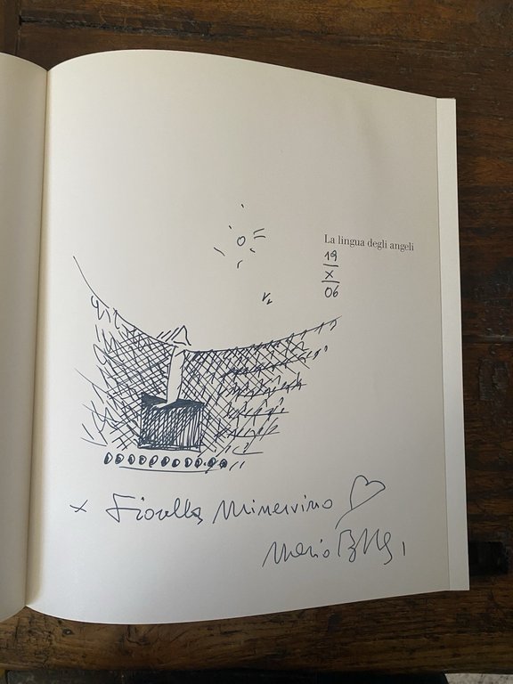 Autografato Botta Mario Fertilio Dario La lingua degli angeli Milano …