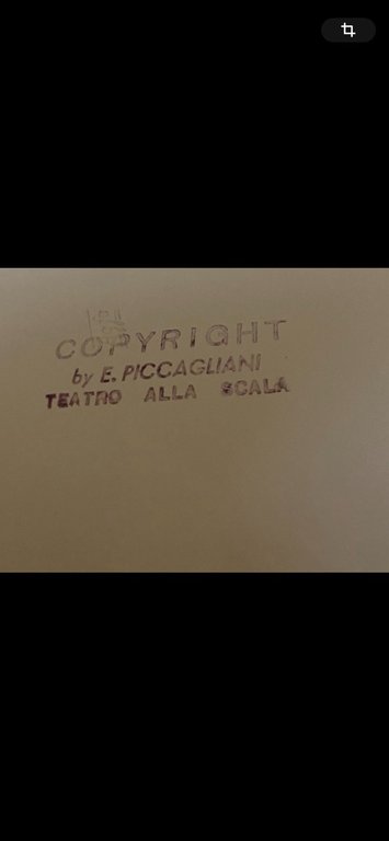 Autografato E. Piccagliani Maria Callas Fotografia originale 24 x 18 …