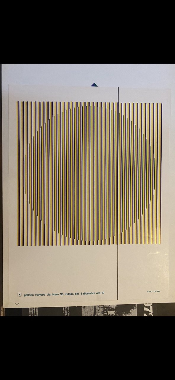 Autografato Calos Nino Manifesto / Poster 60 x 45 cm. …