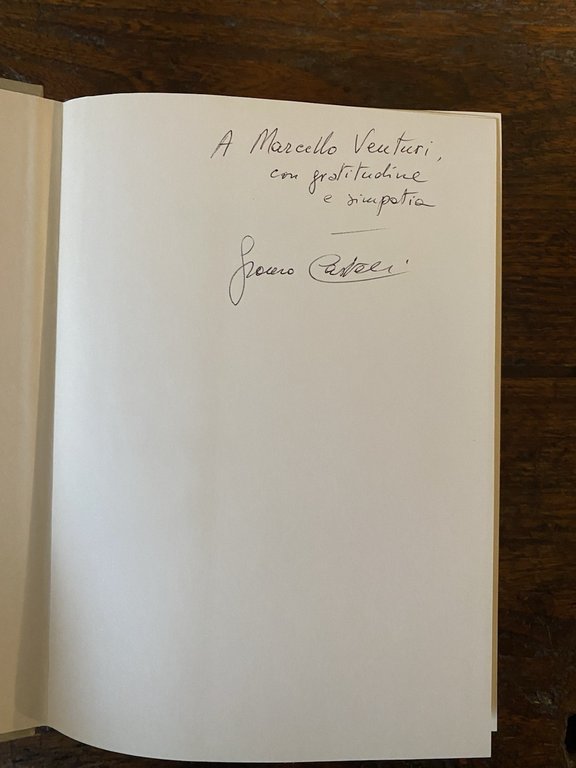 Autografato Castelli F. Jona E. Lovatto A. Senti le rane …