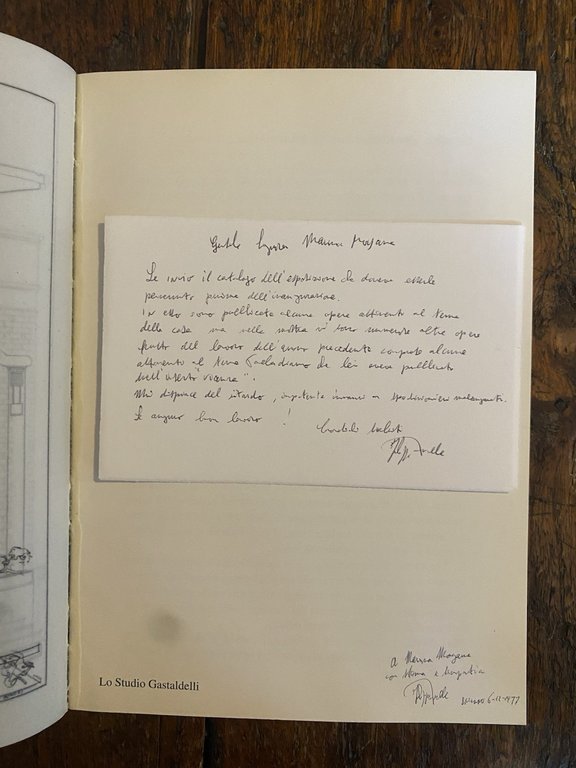 Autografato Filippo Avalle La casa Studio Gastaldelli 1997 | Immagine Gallery 2