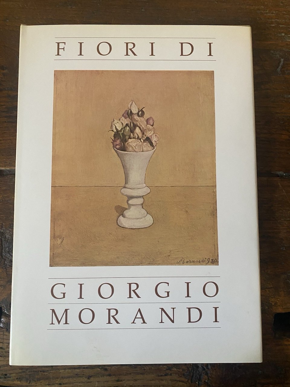 Autografato Fiori di Giorgio Morandi Alice Editions 1985