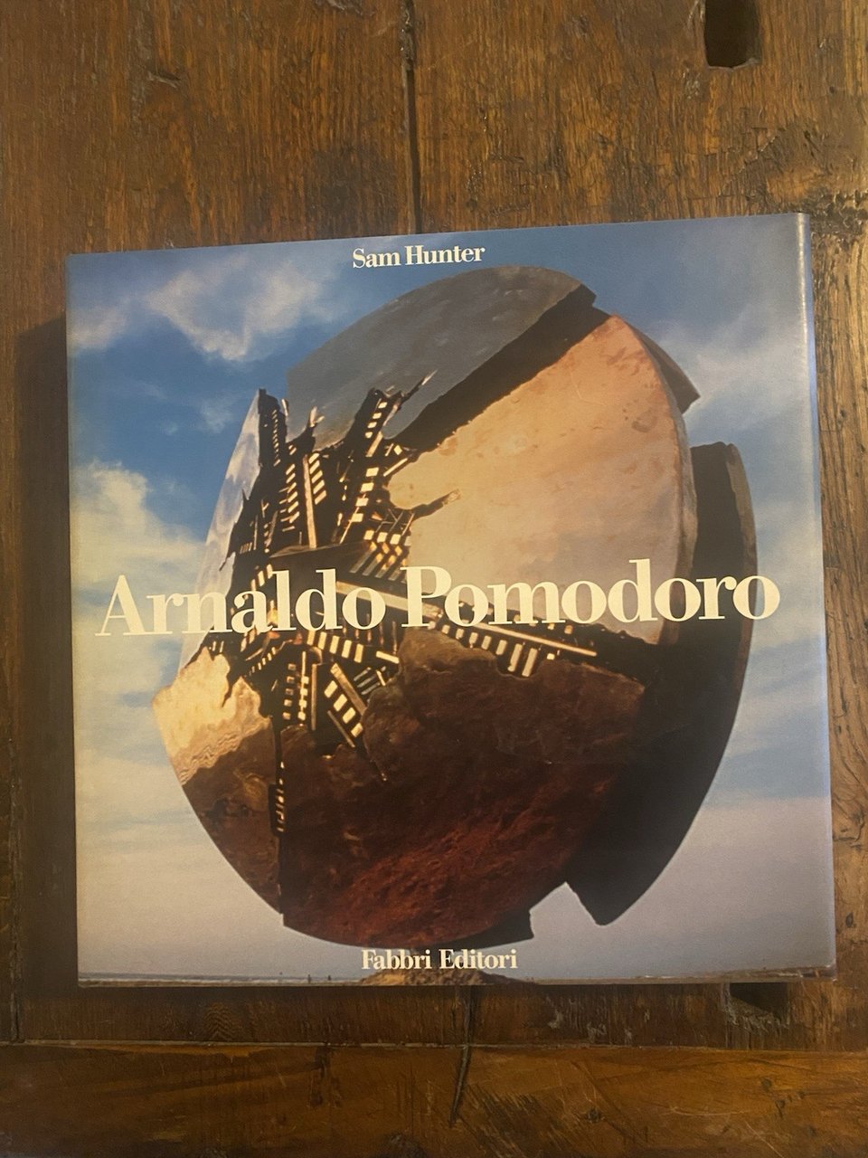 Autografato Hunter Sam Arnaldo Pomodoro Milano Fabbri 1995