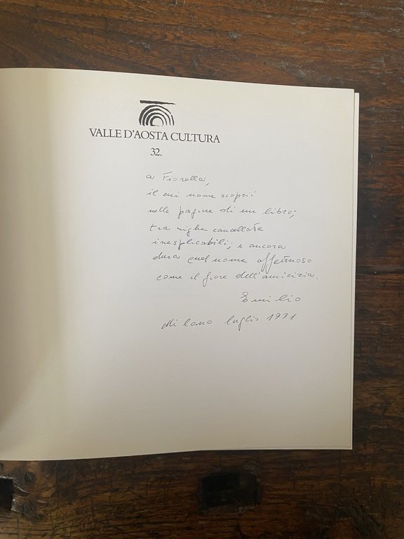 Autografato Isgrò Emilio C'è chi dice Madame Bovary Milano Fabbri …