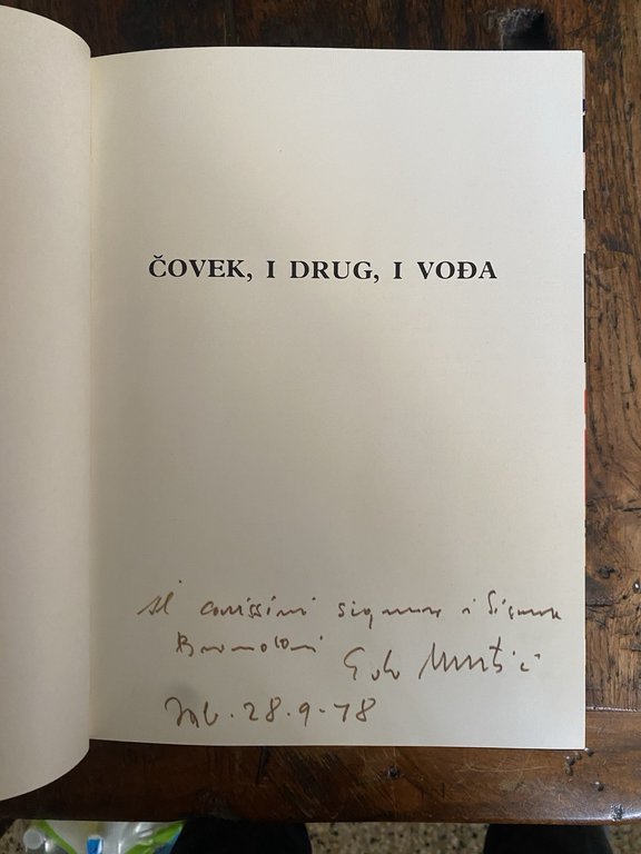 Autografato Jovicic V. Jastrebic B. Murtic E. Covek, I drug, … | Immagine Gallery 2