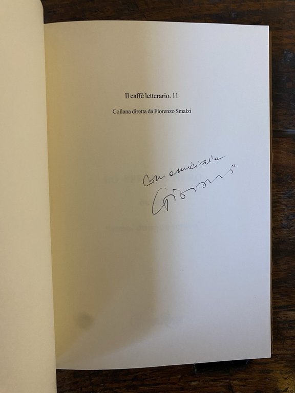 Autografato Lista Giovanni Lo sperma nero Firenze Giubbe Rosse 2003 | Immagine Gallery 2