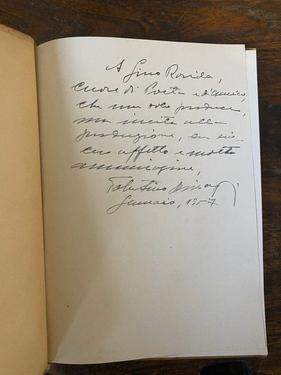Autografato Miraglia Tolentino "Spinnu" Poesie San Paolo Livrarias Brasil 1956 | Immagine Gallery 2