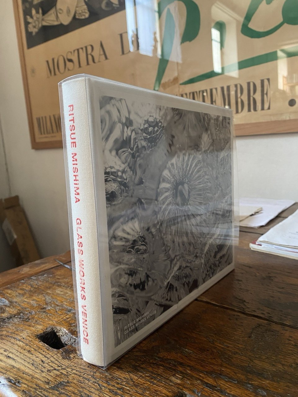 Autografato Mishima Ritsue Glass Works Venice Kyoto Seigensha Art 2007