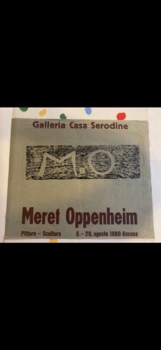 Autografato Oppenheim Meret Manifesto / Poster 40 x 48 cm. … | Immagine Gallery 2