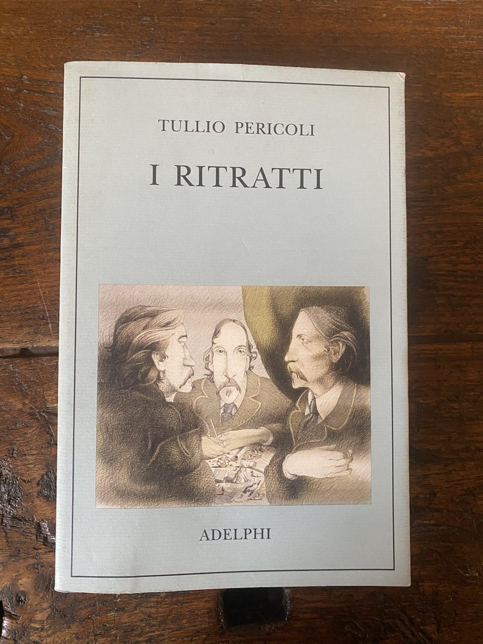 Autografato Pericoli Tullio I ritratti Milano Adelphi 2002