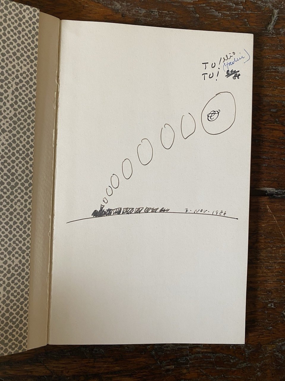 Autografato Pericoli Tullio Tanti saluti Archinto Milano 1988