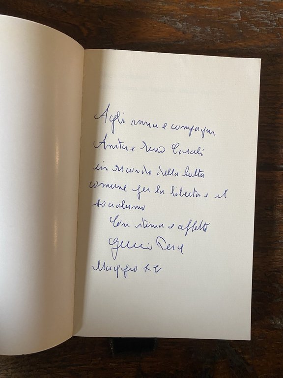 Autografato Pesce Giovanni Quando cessarono gli spari Milano Feltrinelli 1977