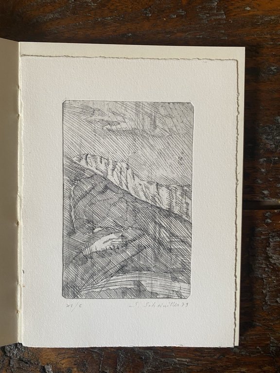 Autografato Scheiwiller Silvano Incisioni 1957 - 1979 Milano 1979