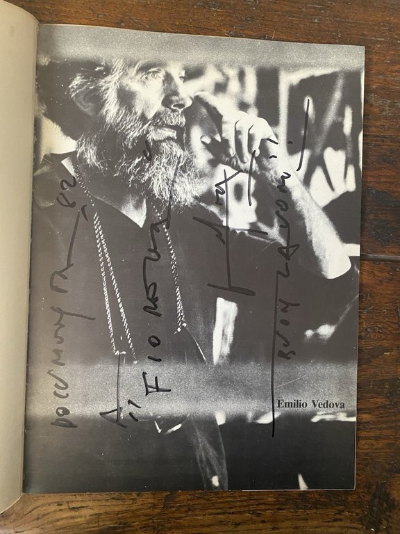 Autografato Vedova Milano Vanessa edizioni 1976