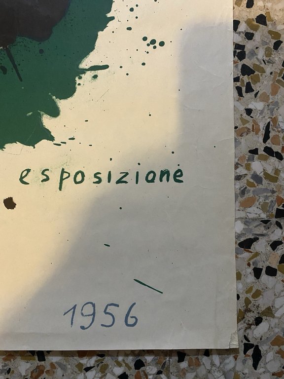 Baj Enrico Manifesto / Poster 71 x 54 cm. Milano …