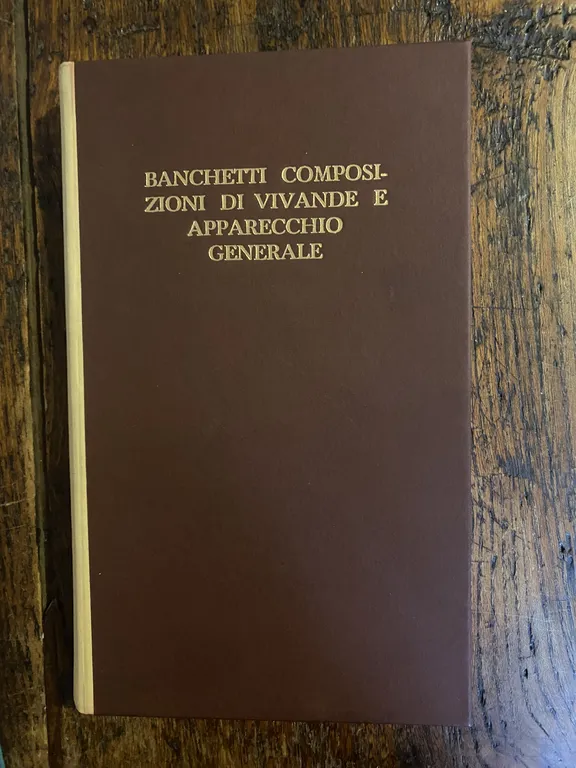 Banchetti composizioni di vivande e apparecchio generale