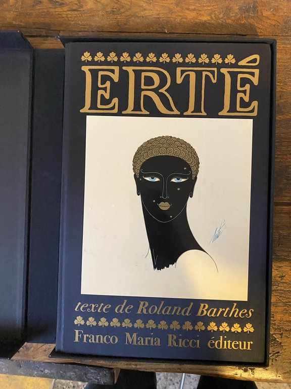 Barthes Roland Erté Milano Franco Maria Ricci 1973