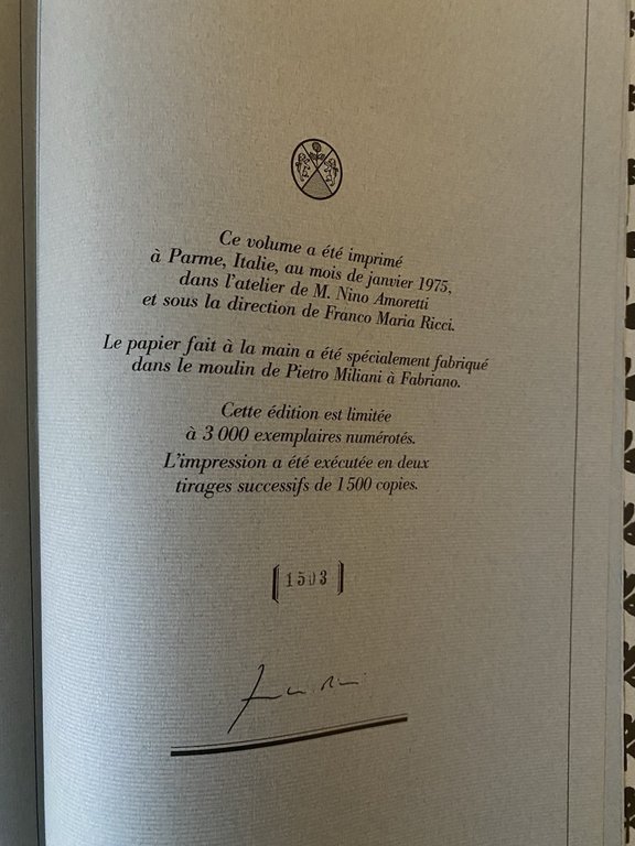 Barthes Roland Erté Milano Franco Maria Ricci 1973