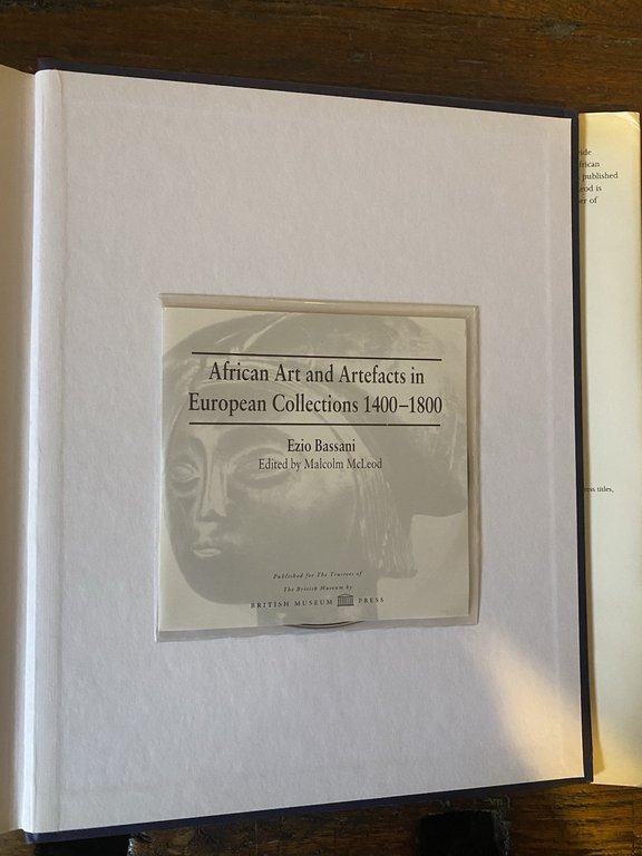 Bassani Ezio African Art and Artefacts in European Collection 1400-1800
