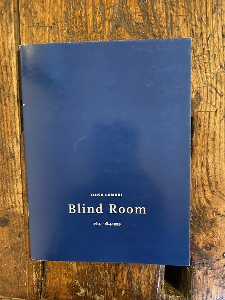 Blind Room 26.3 2 18.4.1999