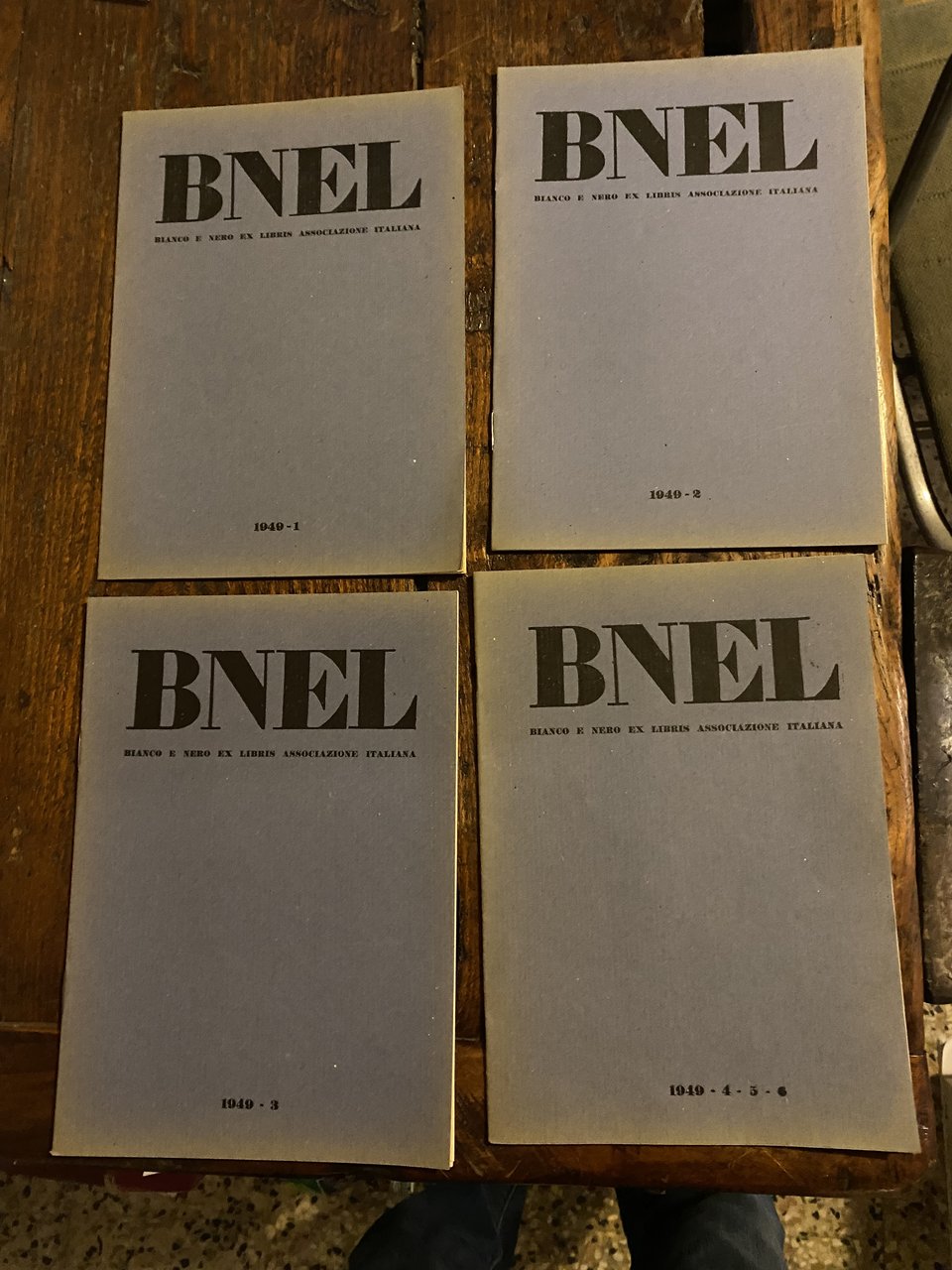 BNEL Bianco e nero ex libri Associazione italiana Anno IV …