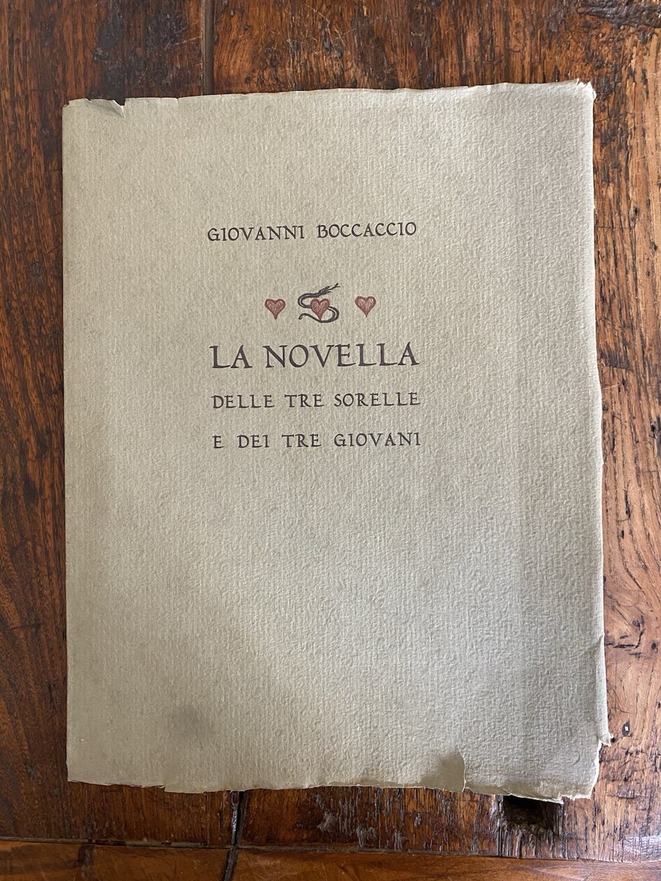 Boccaccio Giovanni La novella delle tre sorelle e dei tre … | Immagine principale