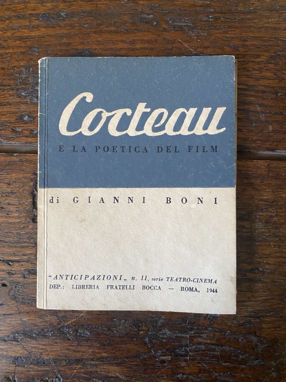 Boni Gianni Cocteau e la poetica del film Roma Libreria …