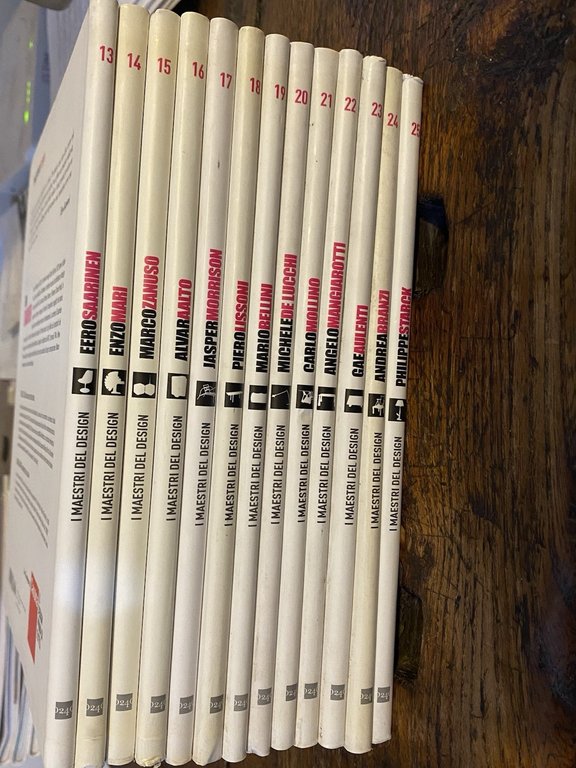 Branzi Andrea diretta da, I maestri del design 1/25 Milano …