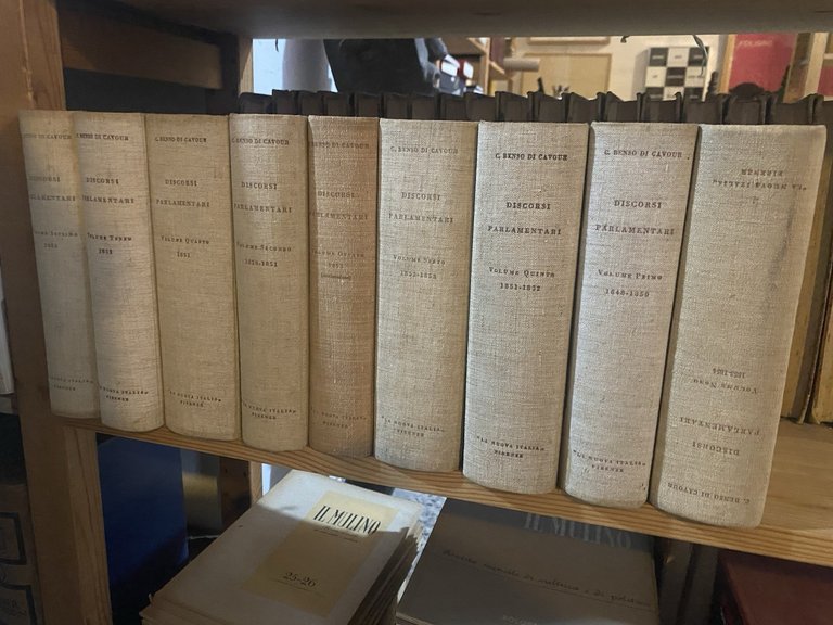 C. Benso di Cavour Discorsi parlamentari Firenze la Nuova Italia …