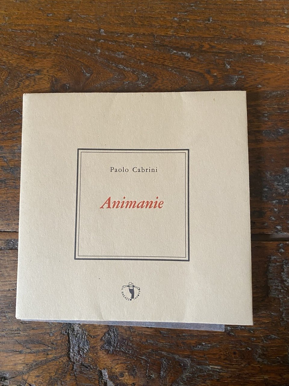 Cabrini Paolo Animanie Milano Il ragazzo innocuo 1975