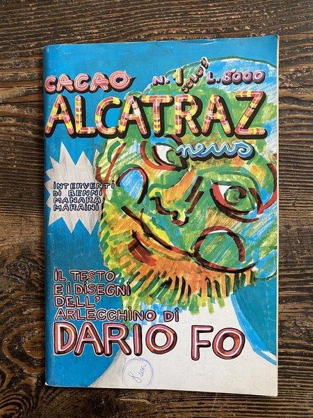 Cacao n. 1 Alcatraz news Novembre 1985