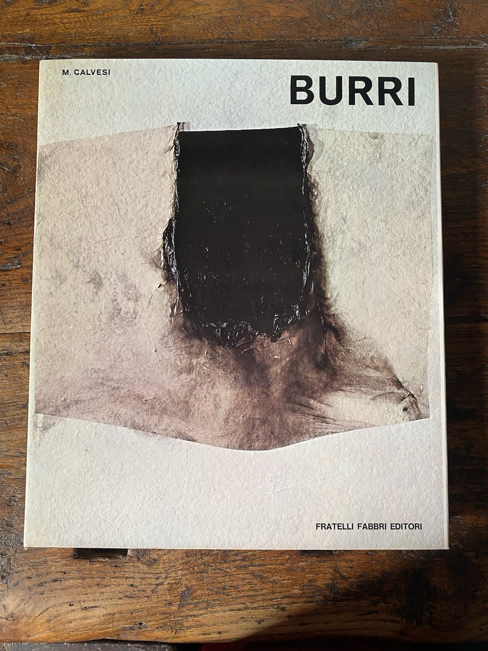 Calvesi Maurizio Burri Milano Fratelli Fabbri 1971 | Immagine principale