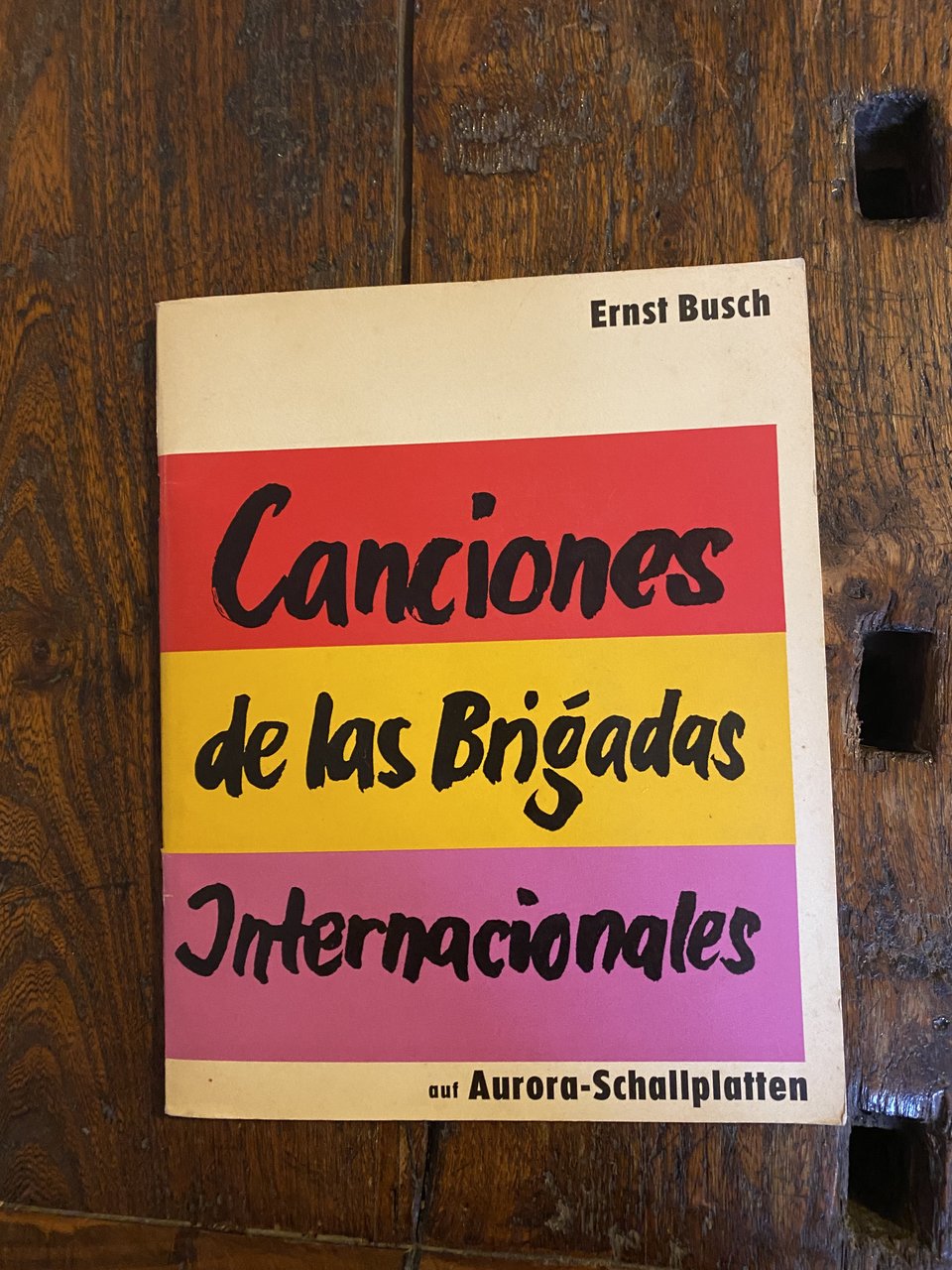 Canciones de la Brigadas Internacionales Spanien 1936 - 1939