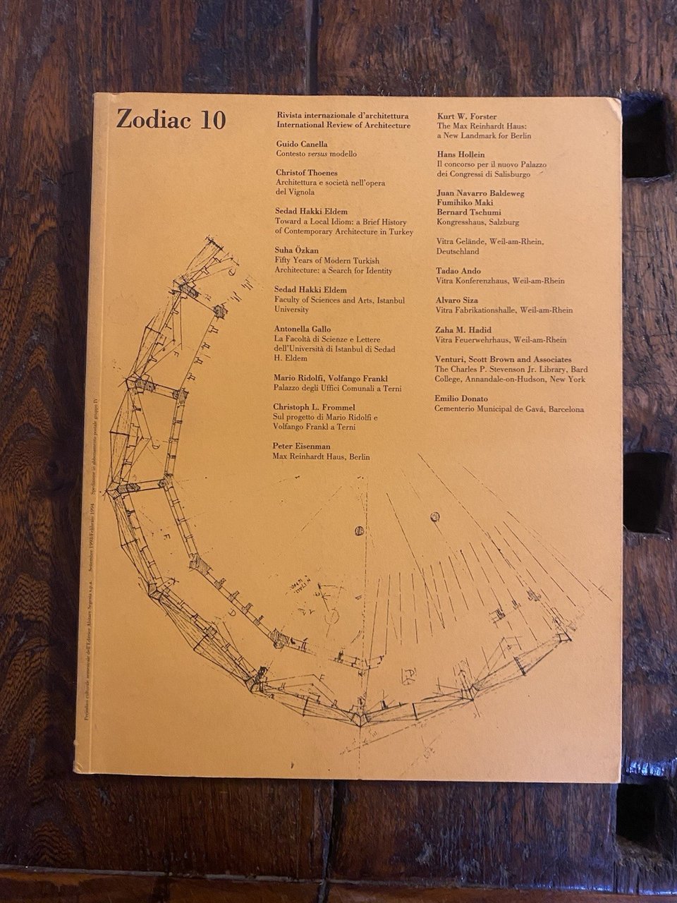 Canella Guido diretta da, Zodiac 10 Nuova serie Rivista internazionale …