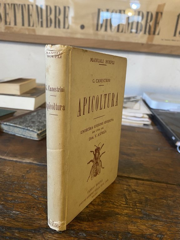 Canestrini Asprea Apicoltura Milano Hoepli 1925 | Immagine Gallery 2