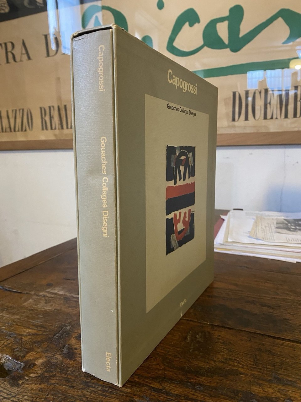 Capogrossi Gouaches Collages Disegni Milano Electa 1981